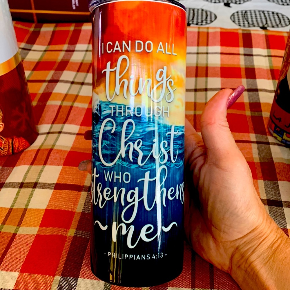 20 oz sublimation skinny tumbler